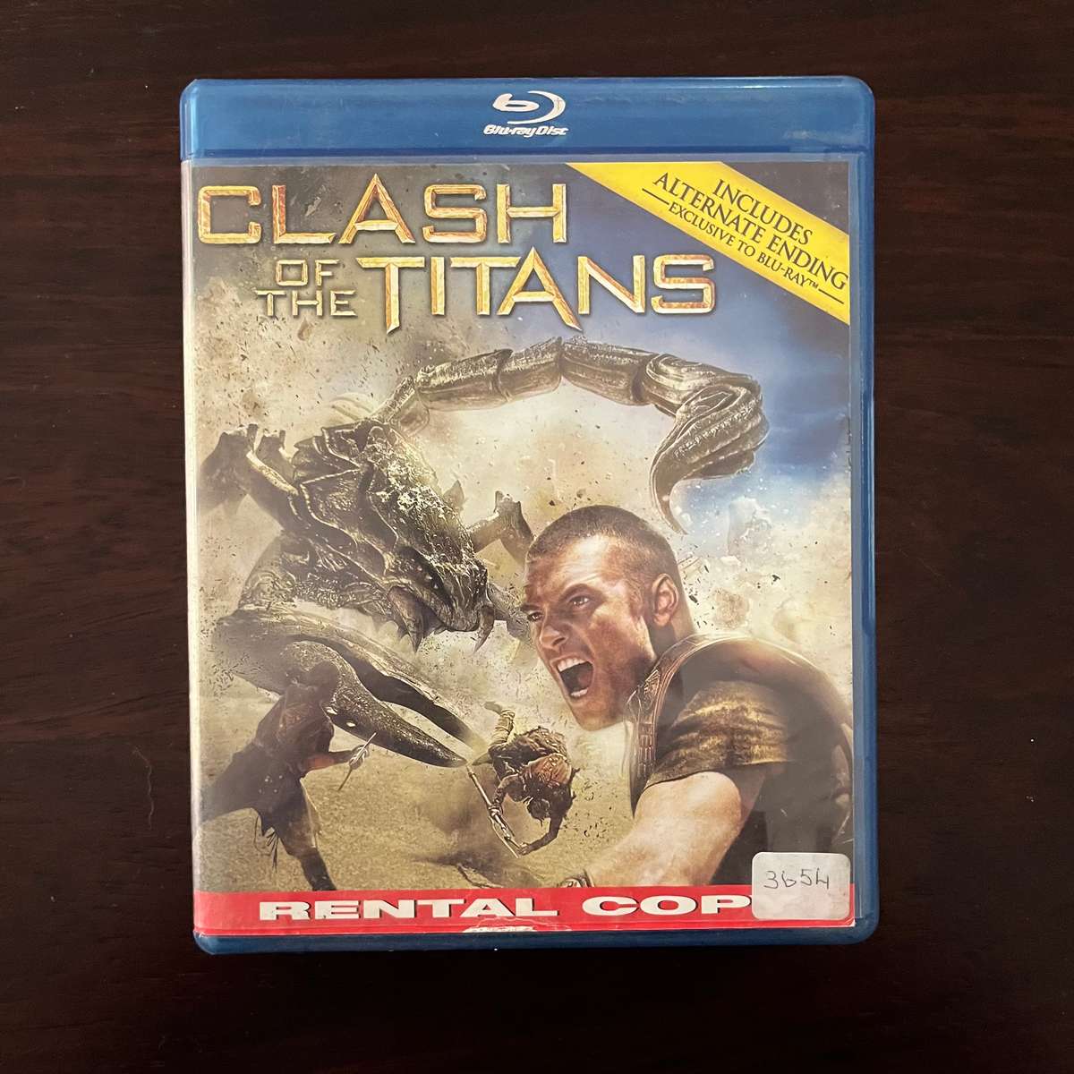 Clash Of The Titans Blu Ray South African Press