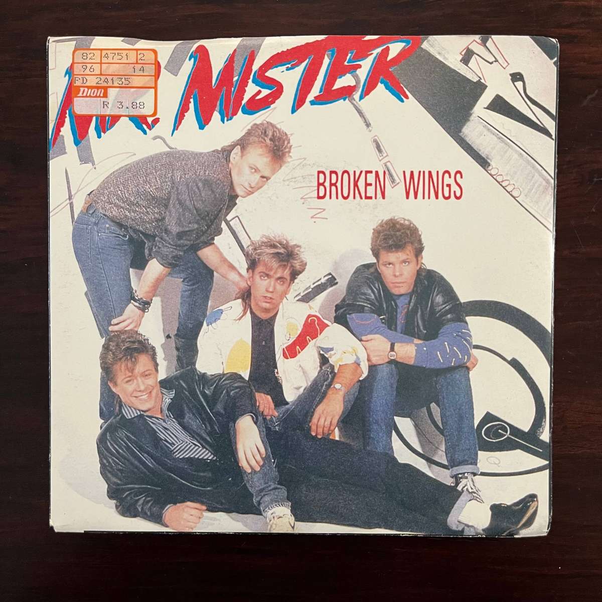 Mr. Mister - Broken Wings Vinyl 7 Inch Single South African Press
