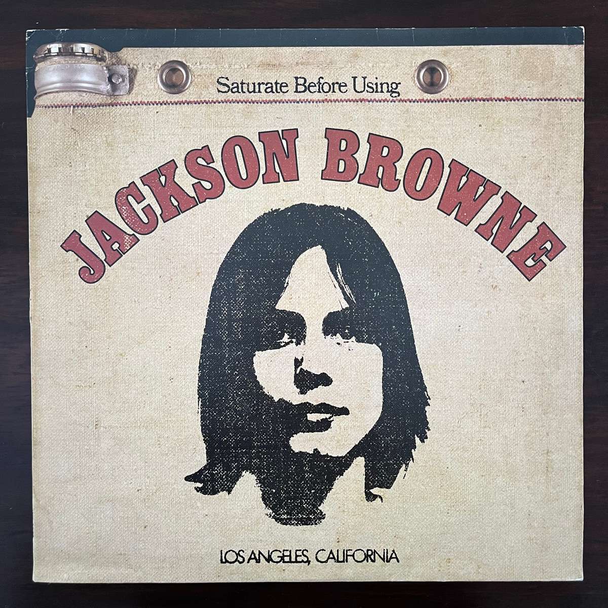 Jackson Browne - Jackson Browne Vinyl LP Textured Sleeve UK Press