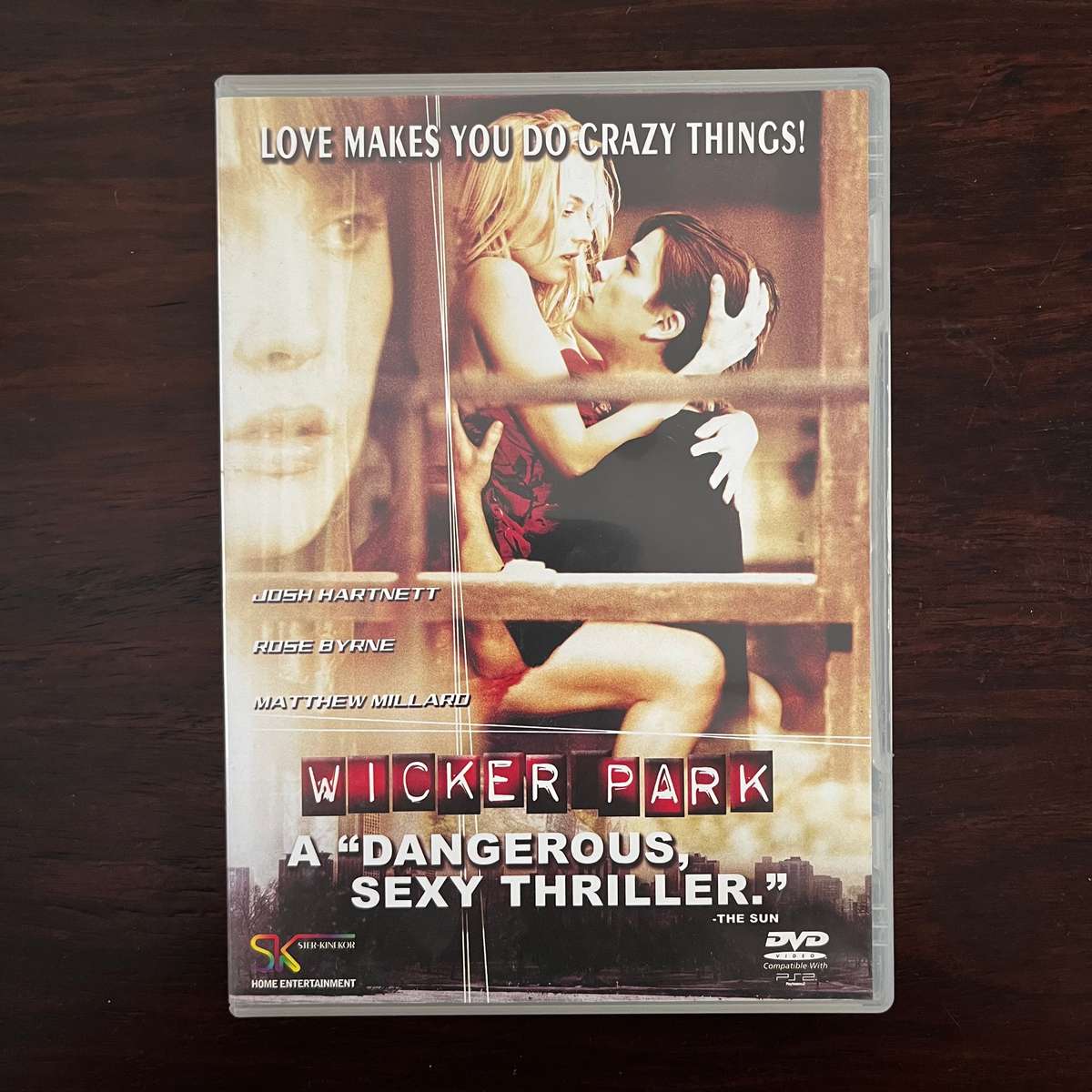 Wicker Park DVD South African Press Josh Hartnett Rose Byrne