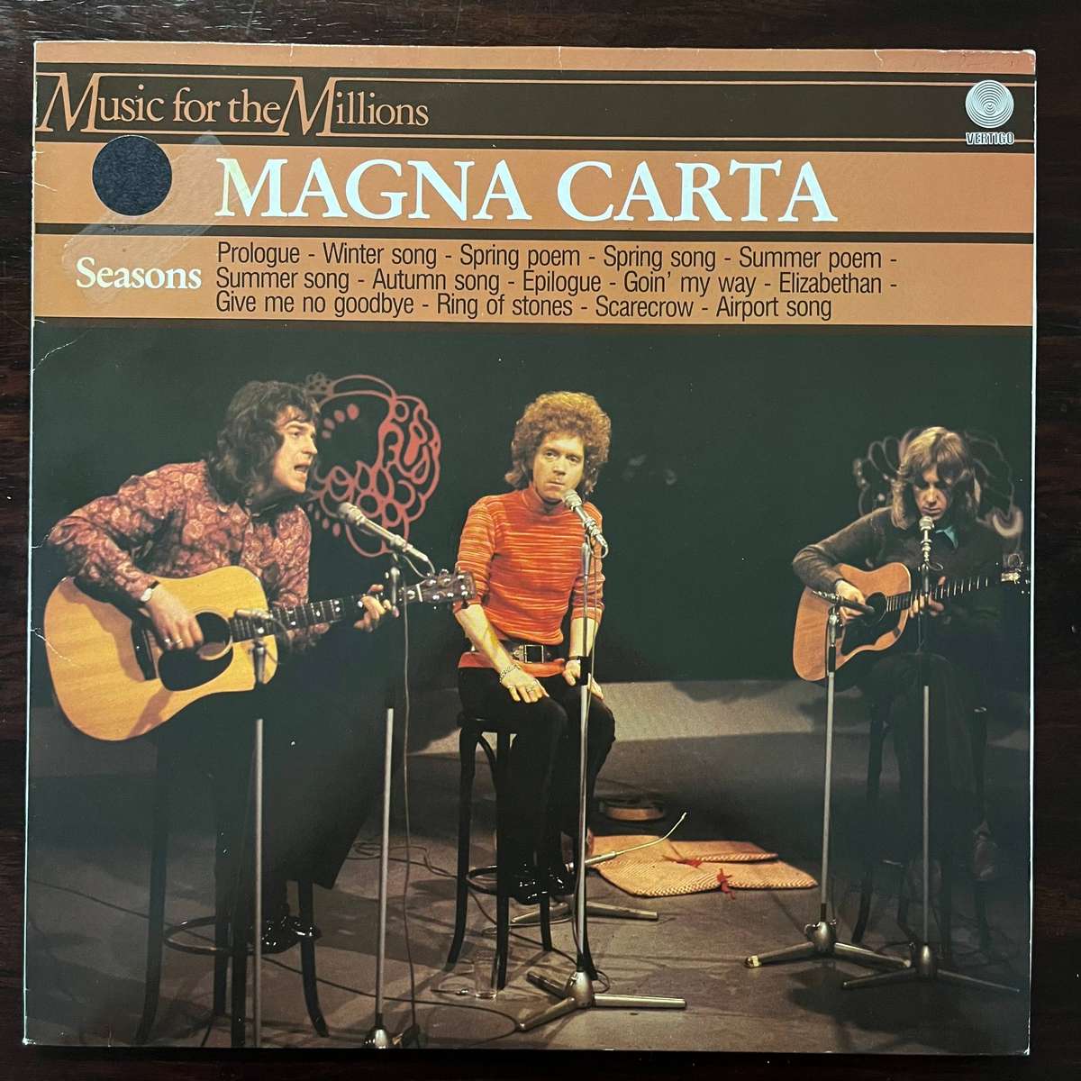 Magna Carta - Seasons Vinyl LP 1982 Dutch Press