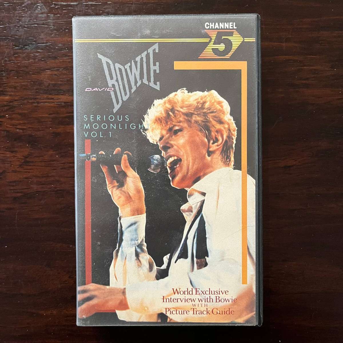David Bowie - Serious Moonlight Vol. 1 VHS UK Press