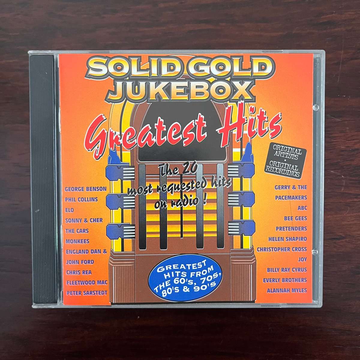 Solid Gold Jukebox Greatest Hits CD George Benson Phil Collins Chris Rea Joy