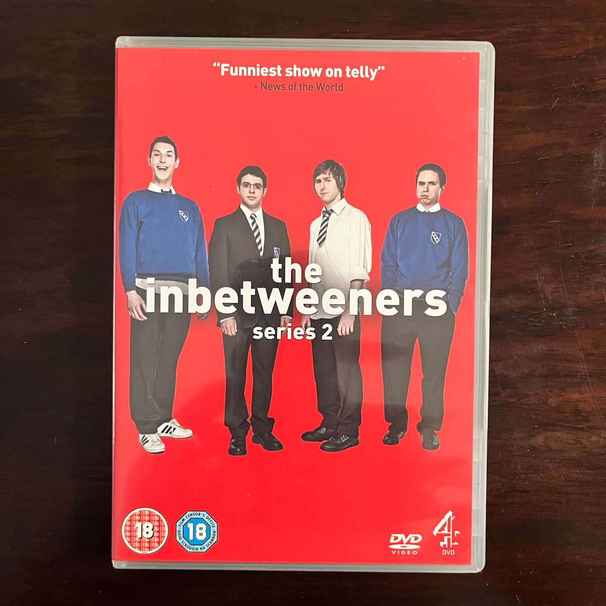 The Inbetweeners Series 2 DVD UK Press