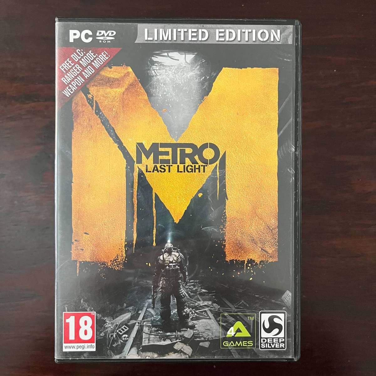 PC Game Metro - Last Light Import Limited Edition