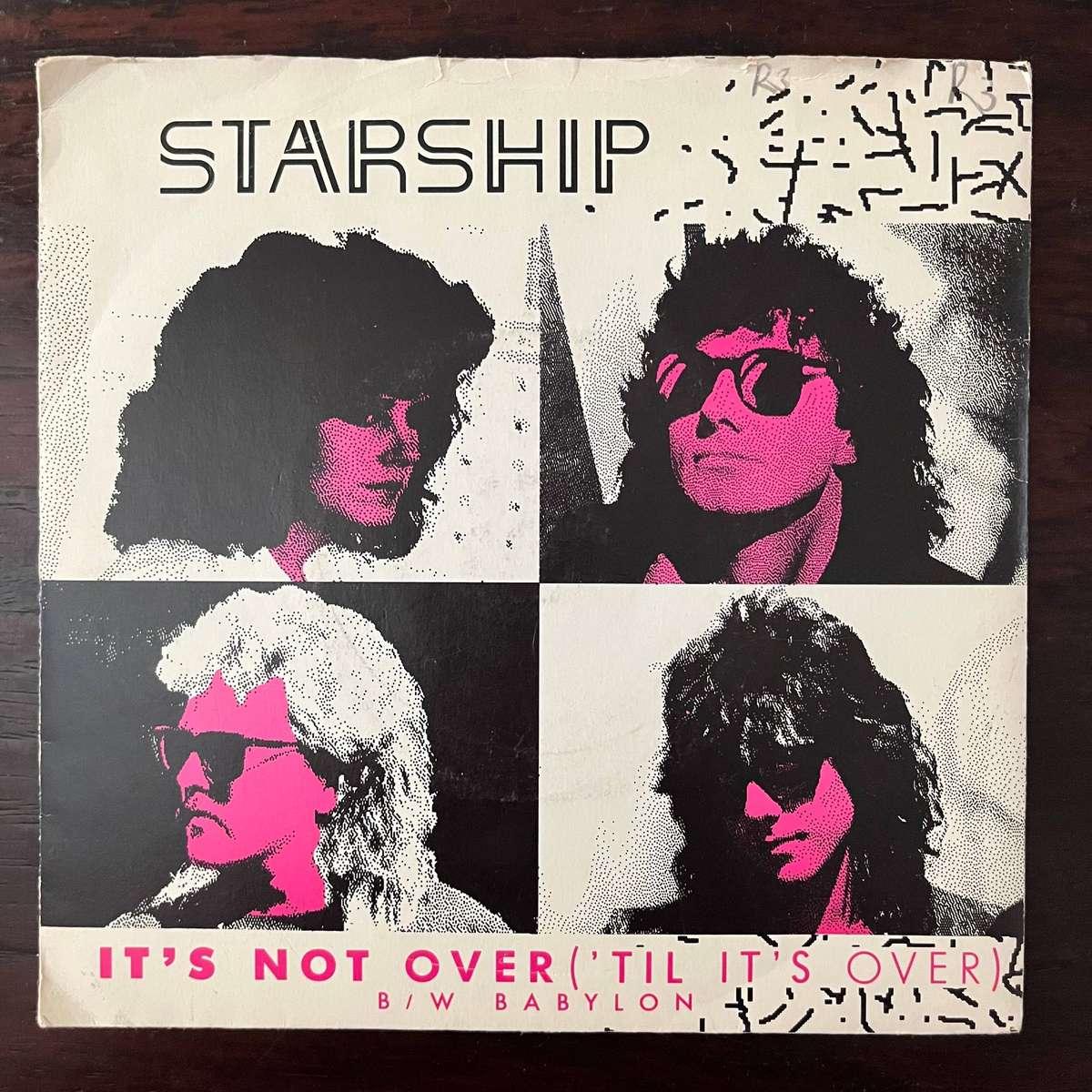 Starship - It's Not Over ('Til It's Over) Vinyl 7 Inch Single South African Press