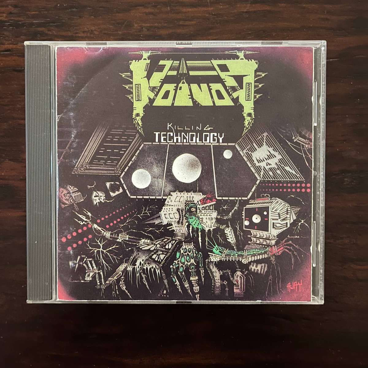 Voivod - Killing Technology CD Rare Technical Thrash Metal Noise Records US Press