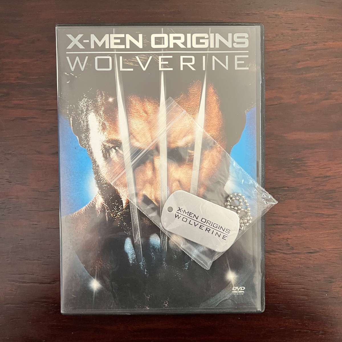 X-Men Origins - Wolverine DVD South African Press with Dogtag