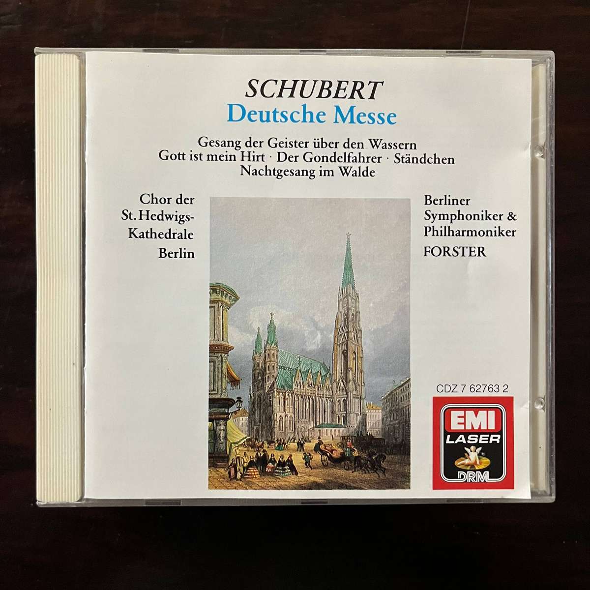 Schubert - Deutsche Messe · Chorwerke CD EMI Import