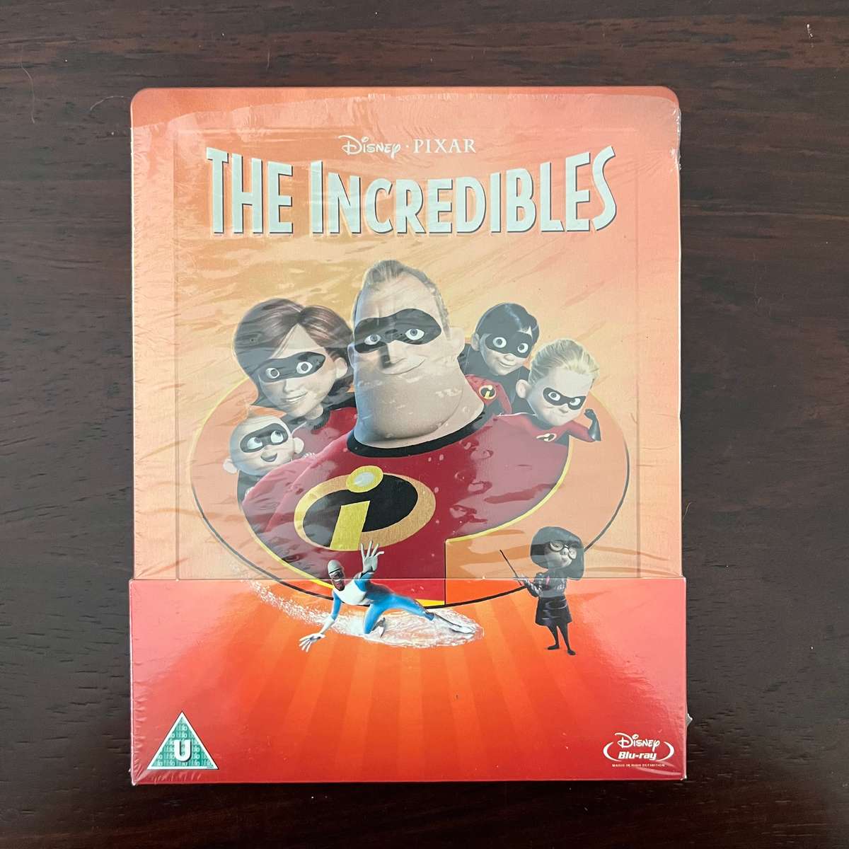 The Incredibles Blu Ray Steelbook Pixar Disney UK Press First Edition Ltd 3000
