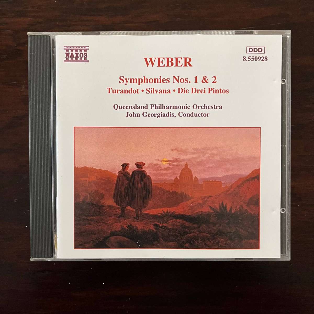 Weber - Symphonies Nos. 1 & 2 CD Naxos Import