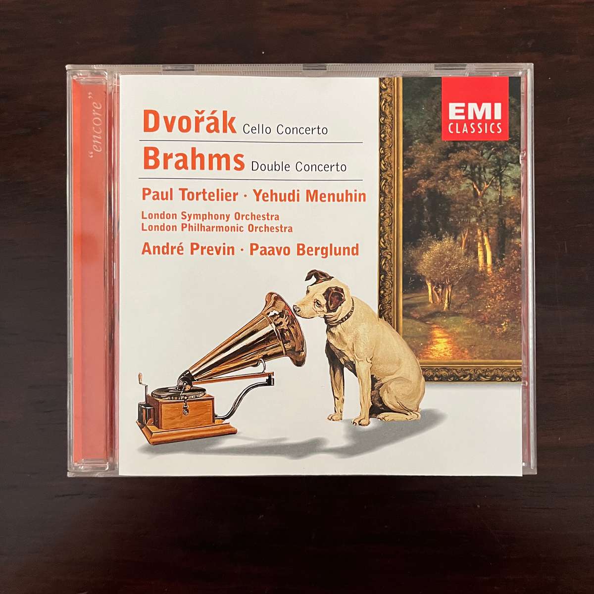 Dvorak Brahms - Concertos CD EMI Classics