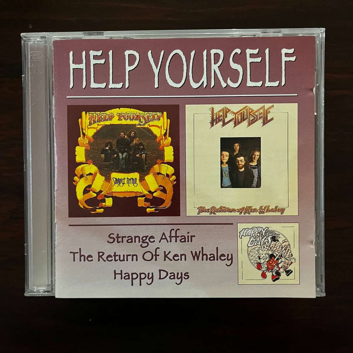 Help Yourself - Strange Affair / The Return Of Ken Whaley 2CD BGO Records Psychedelic