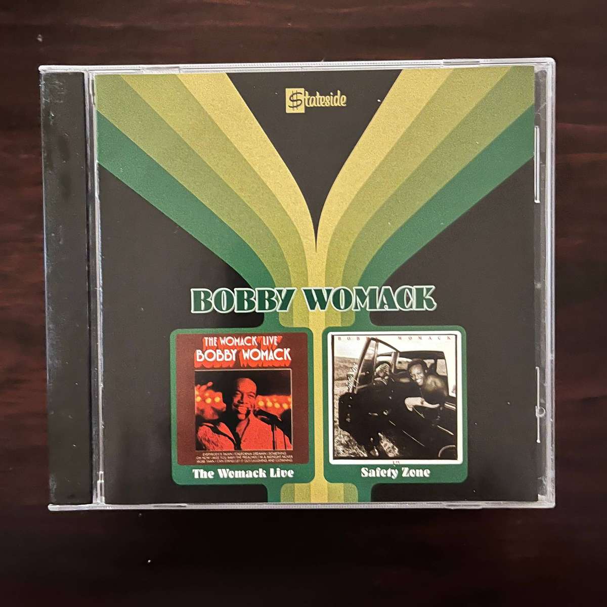 Bobby Womack - The Womack Live / Safety Zone CD Rare OOP 2004 Stateside Press