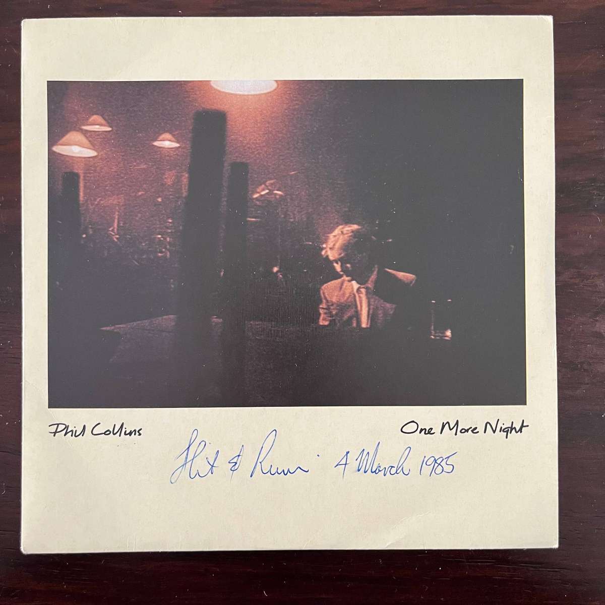 Phil Collins - One More Night Vinyl 7 Inch Single UK Press
