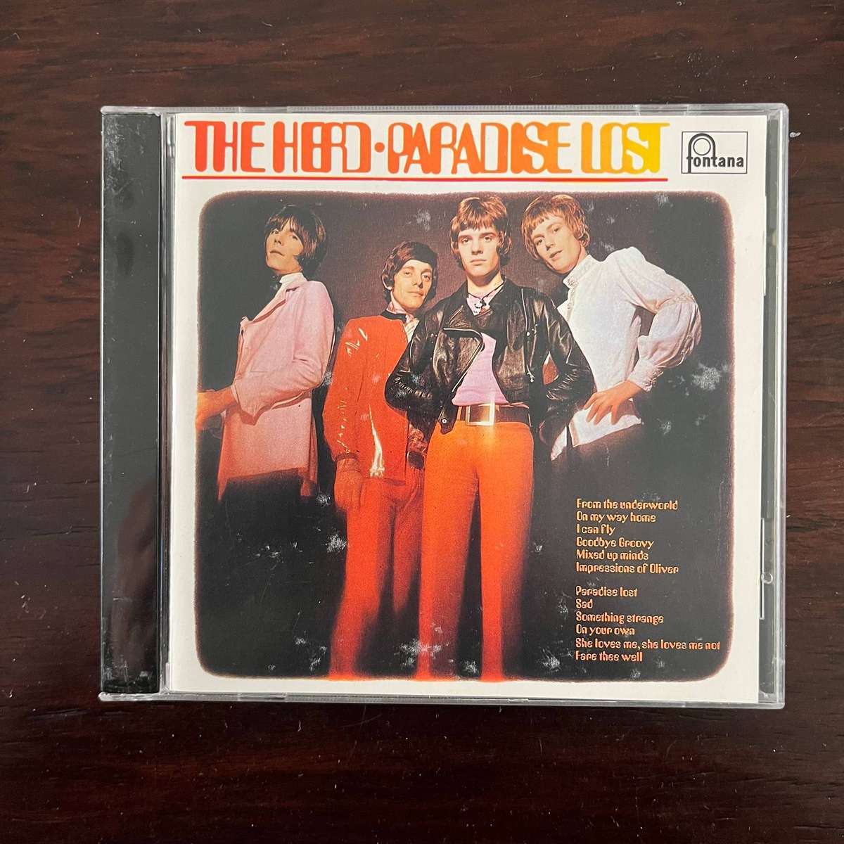 The Herd - Paradise Lost CD Peter Frampton Psychedelic Pop Import