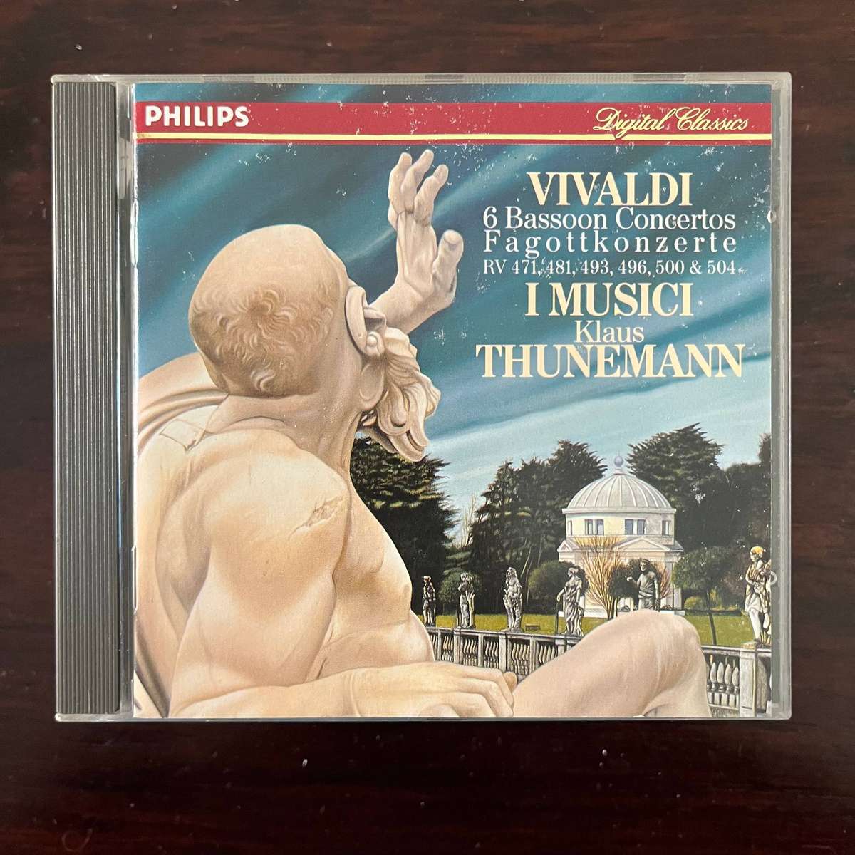 Vivaldi - 6 Bassoon Concertos CD Philips Import