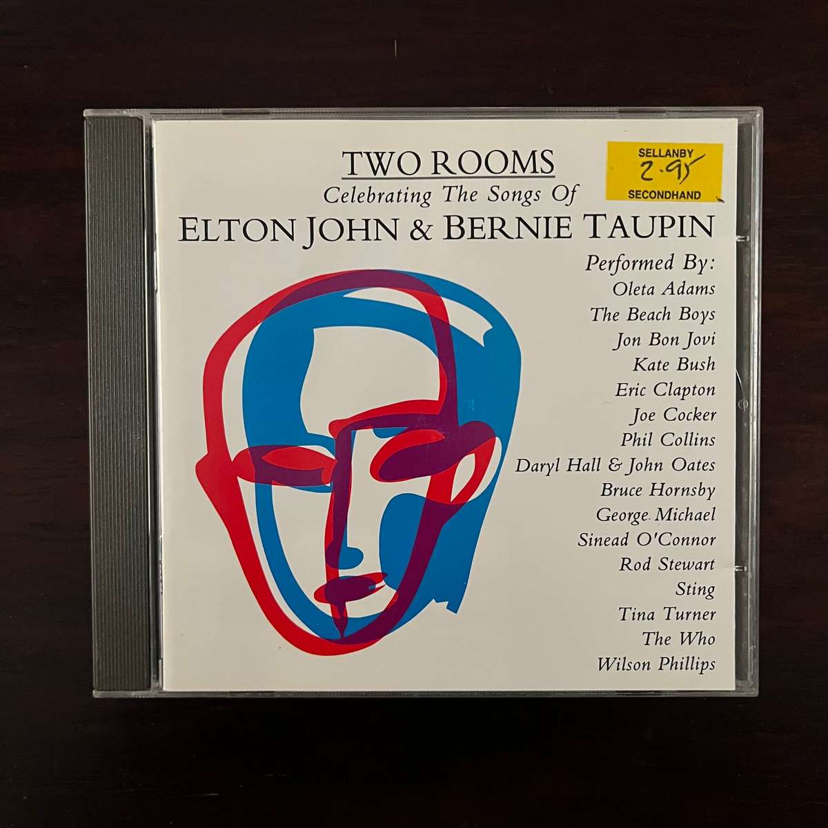 Two Rooms CD Celebrating Elton John and Bernie Taupin French Press