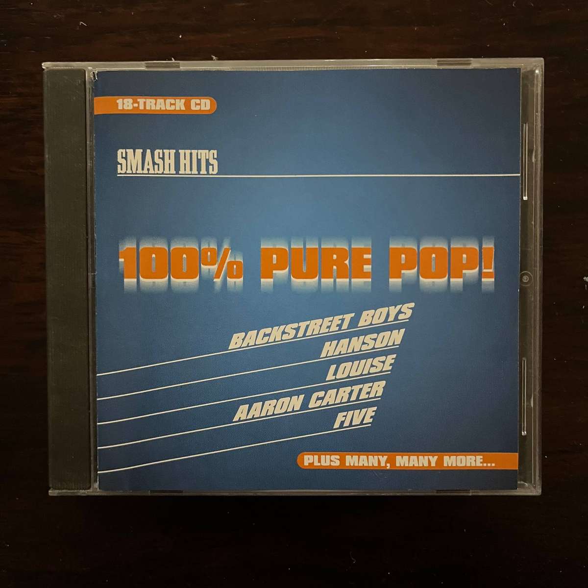 100% Pure Pop CD Backstreet Boys Hanson Smash Hits Promo