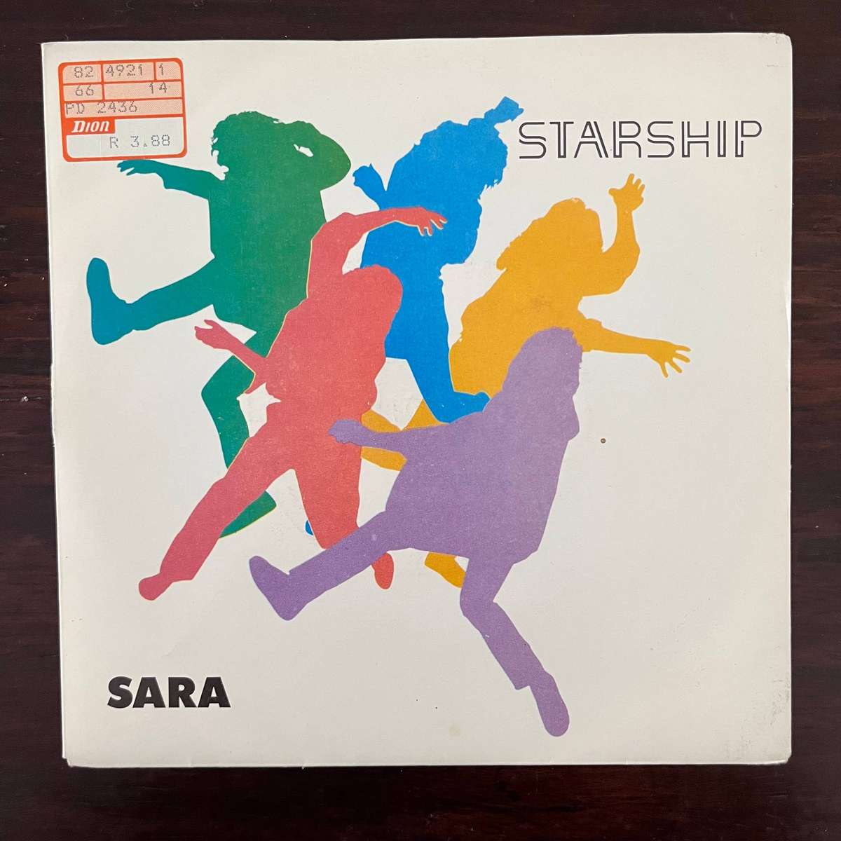 Starship - Sara Vinyl 7 Inch Single South African Press (2)