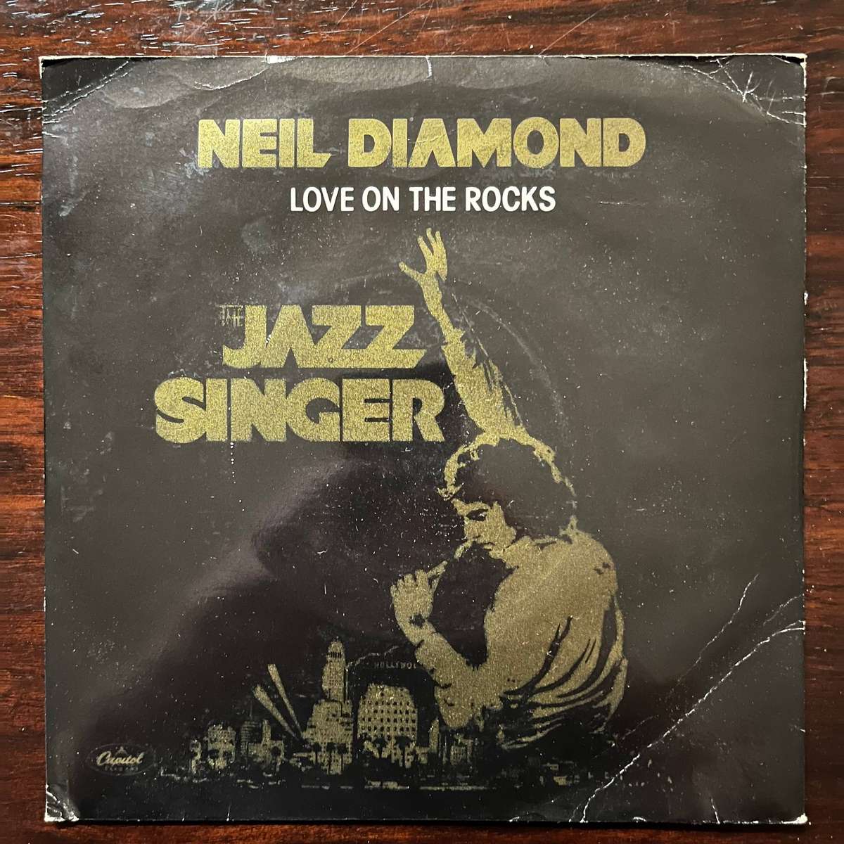 Neil Diamond - Love On The Rocks Vinyl 7 Inch Single UK Press