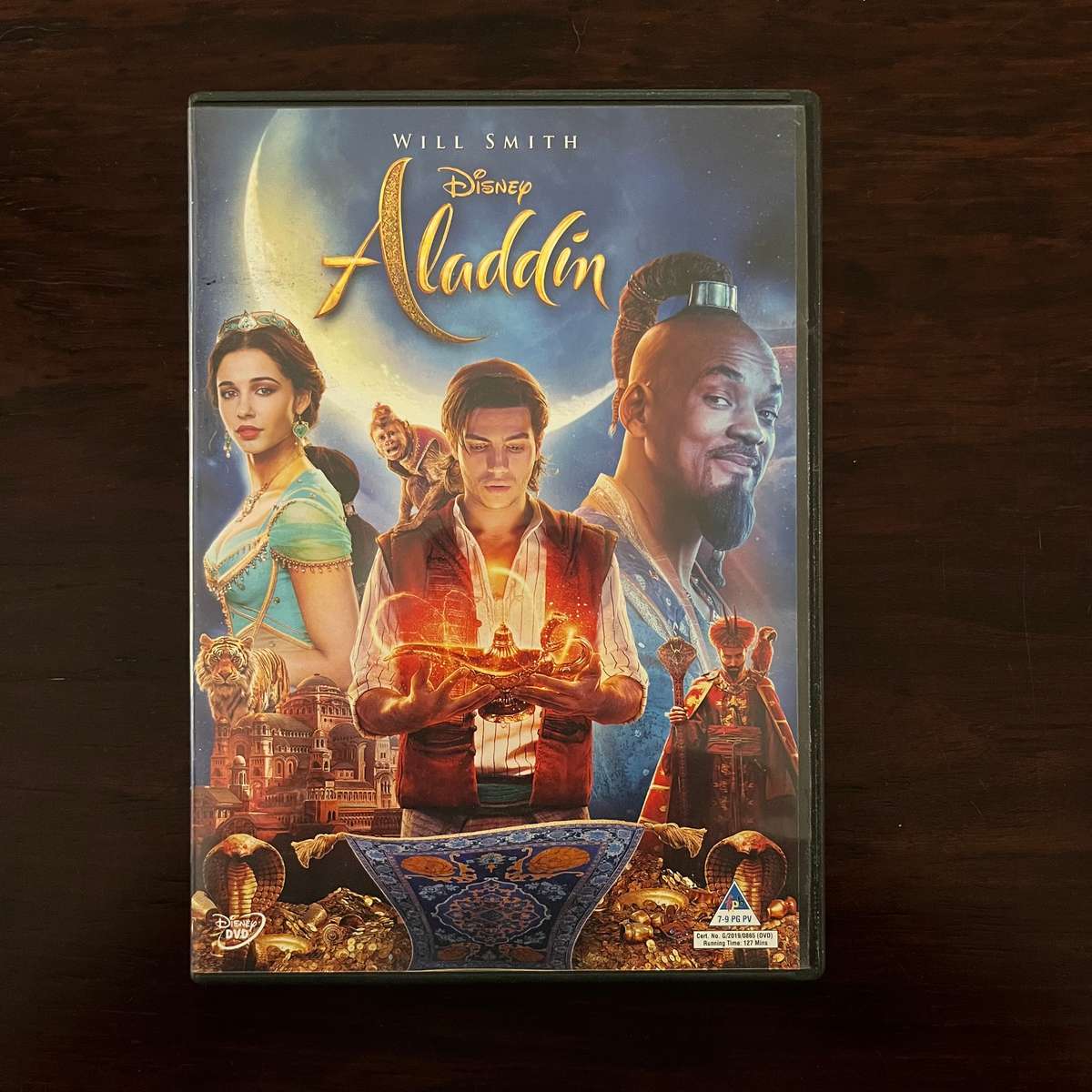 Aladdin DVD Disney Will Smith South African Press