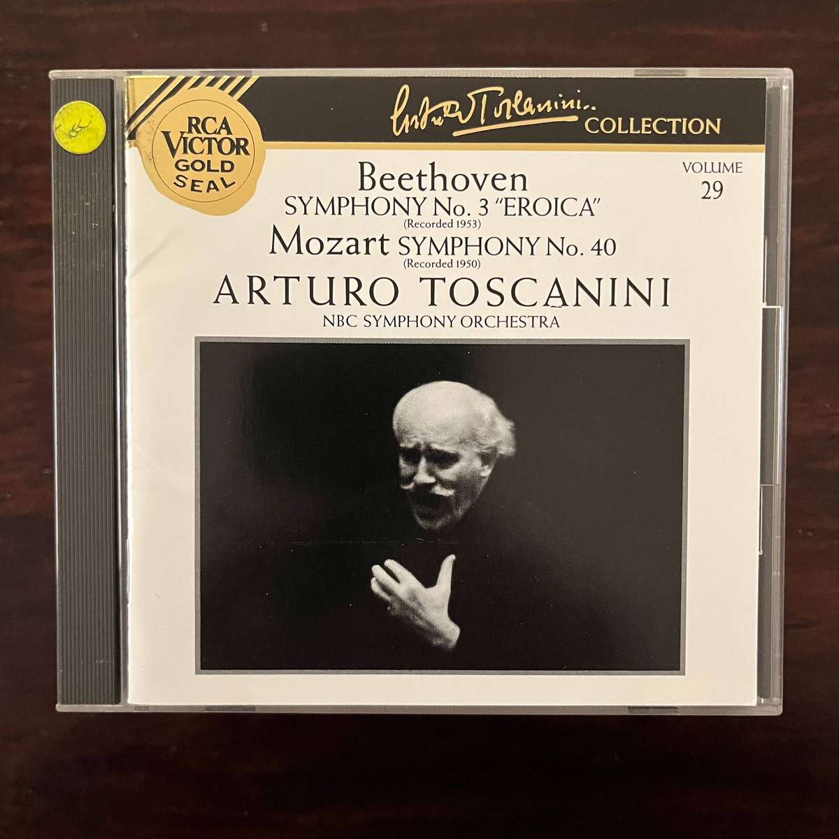 Beethoven - Symphony No. 3 "Eroica" / Symphony No. 40 CD RCA Victor Import
