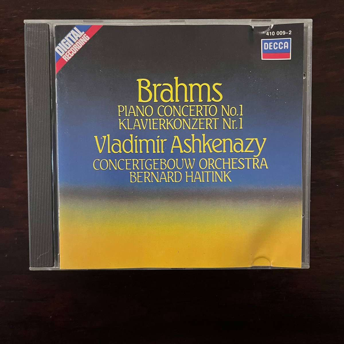Brahms - Piano Concerto No.1 CD Decca Import