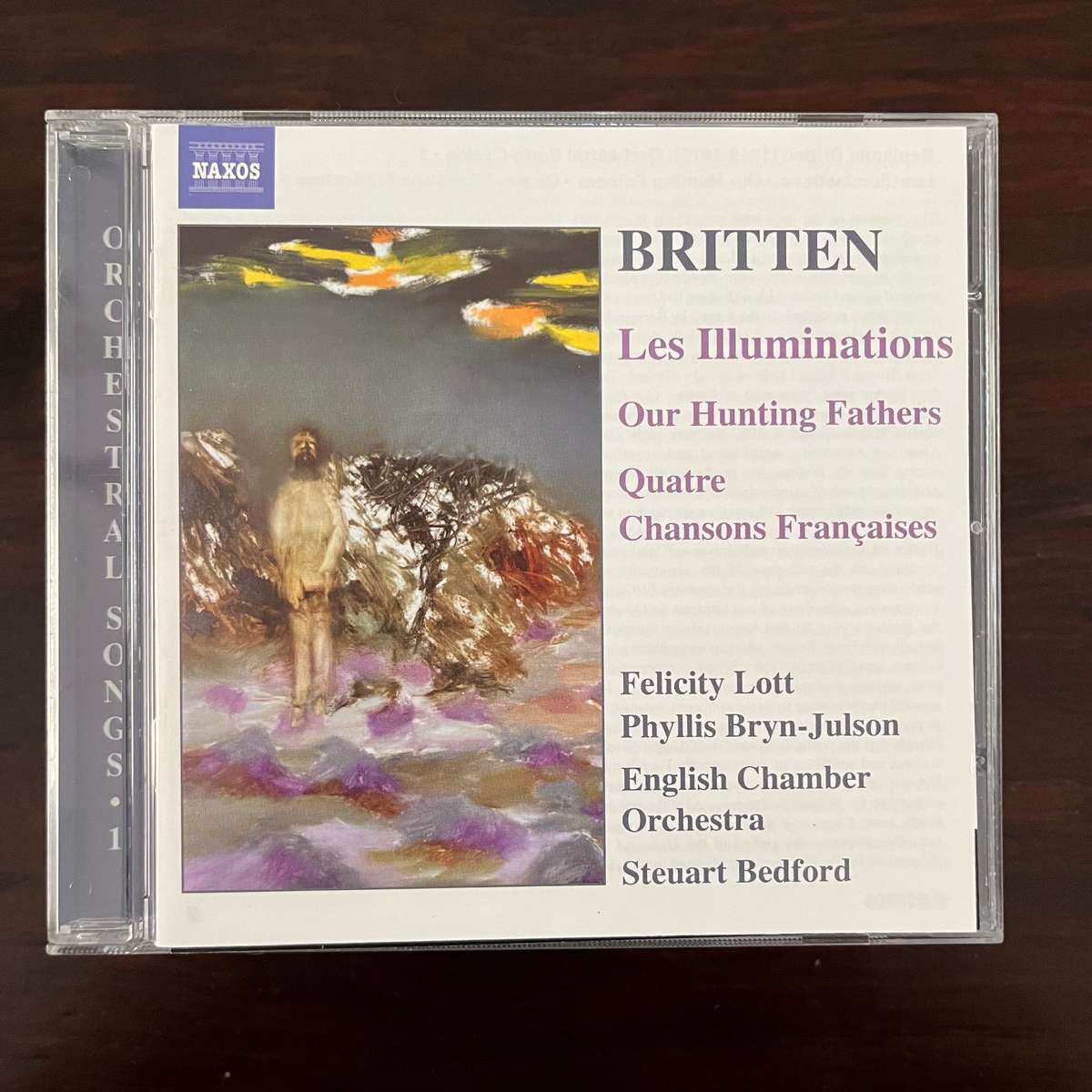 Britten - Orchestral Song Cycles 1 CD Naxos Import