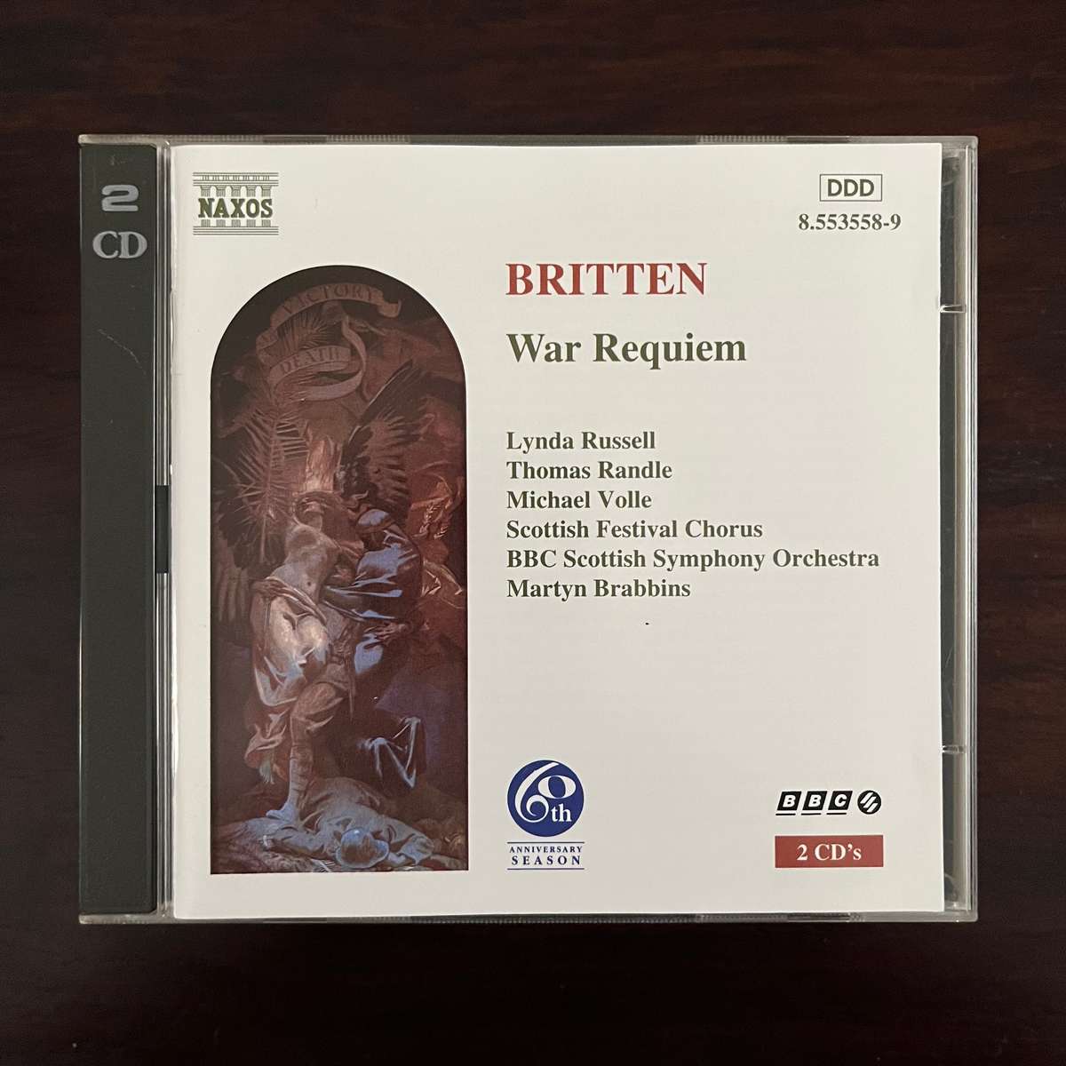 Britten - War Requiem 2CD Naxos Import