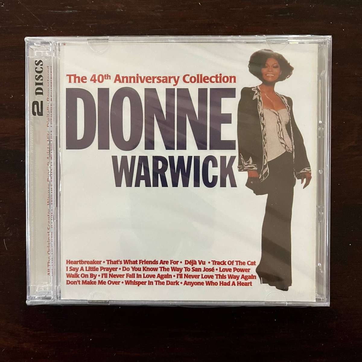 Dionne Warwick - The 40th Anniversary Collection 2CD South African Press New and Sealed