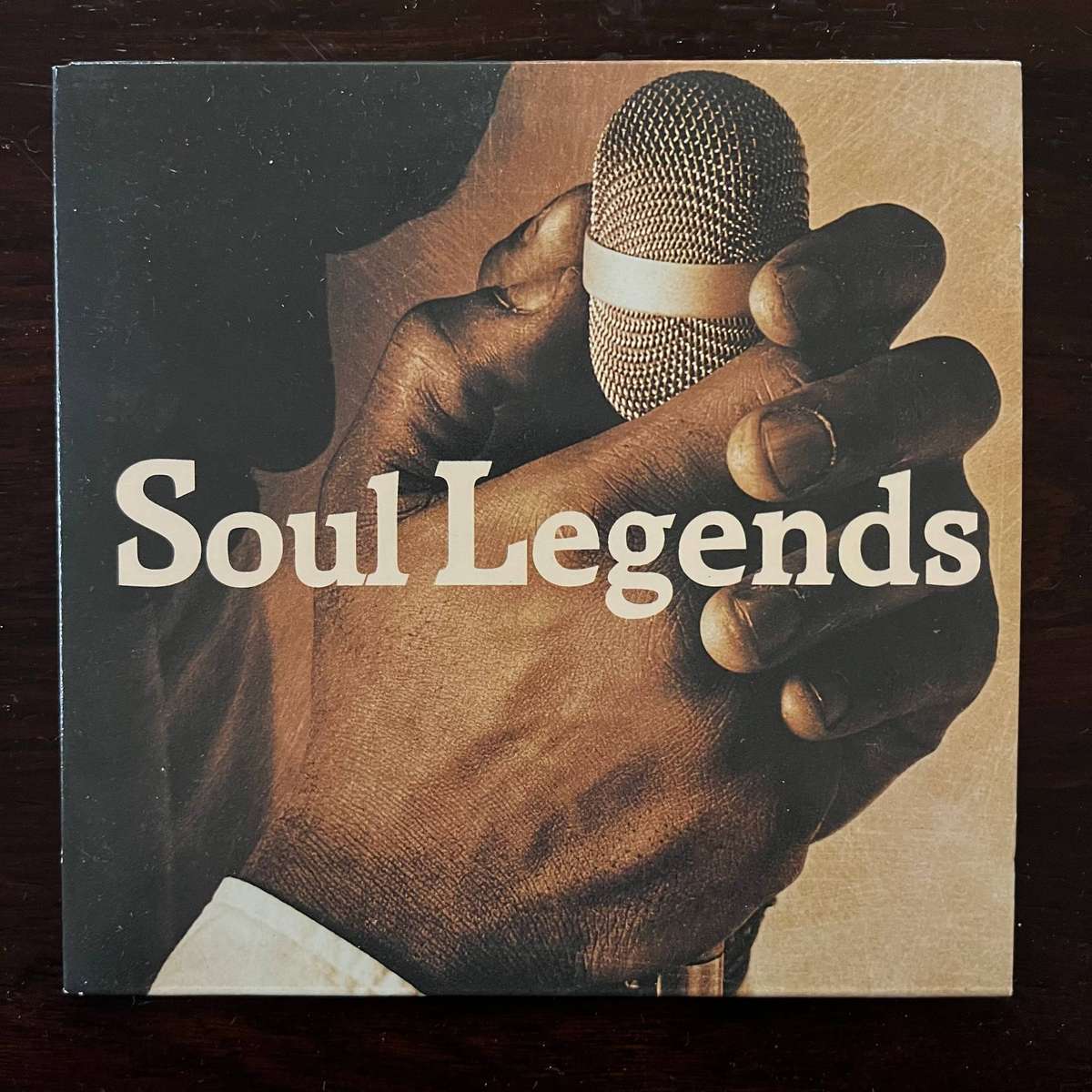 Soul Legends CD Promo Cardsleeve German Press Aretha Curtis Mayfield