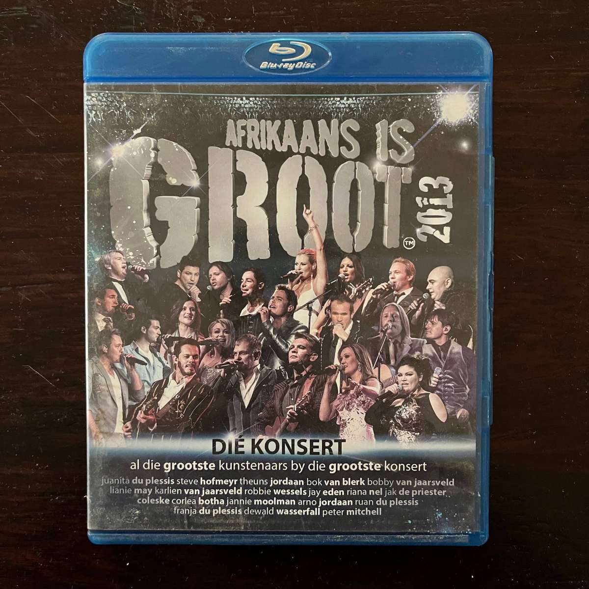 Afrikaans Is Groot 2013 Blu Ray South African Steve Hofmeyr