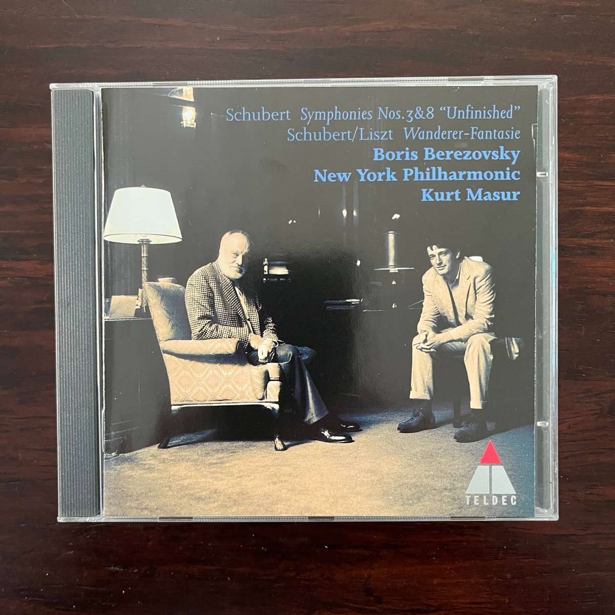 Schubert - Symphonies Nos. 3&8 Wanderer - Fantasie CD Teldec Import