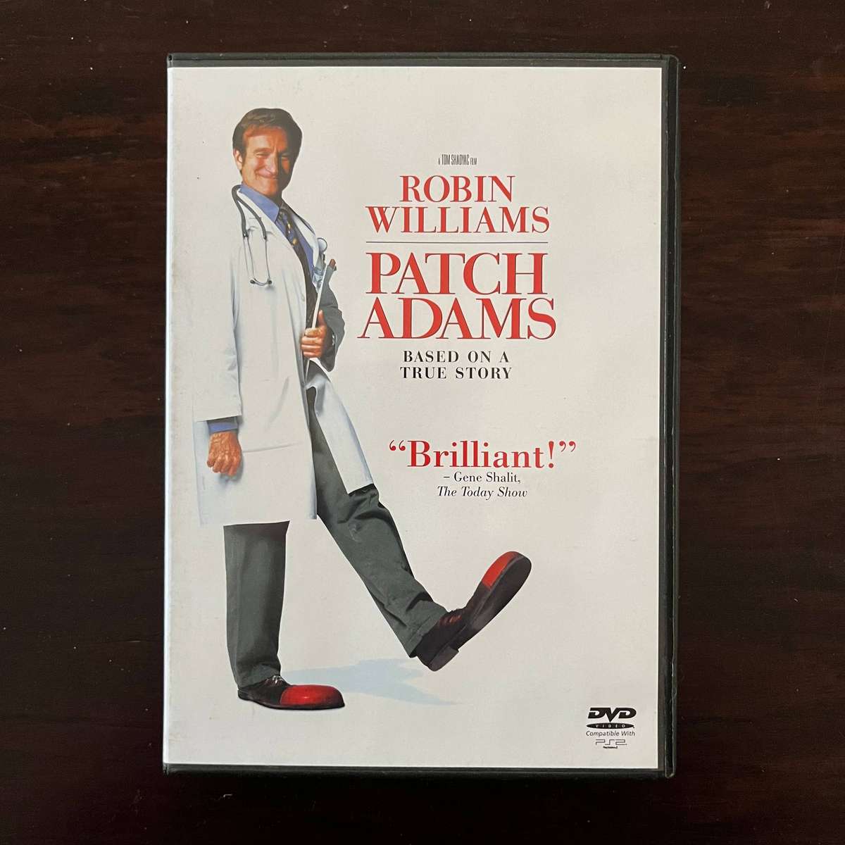 Patch Adams DVD Robin Williams South African Press