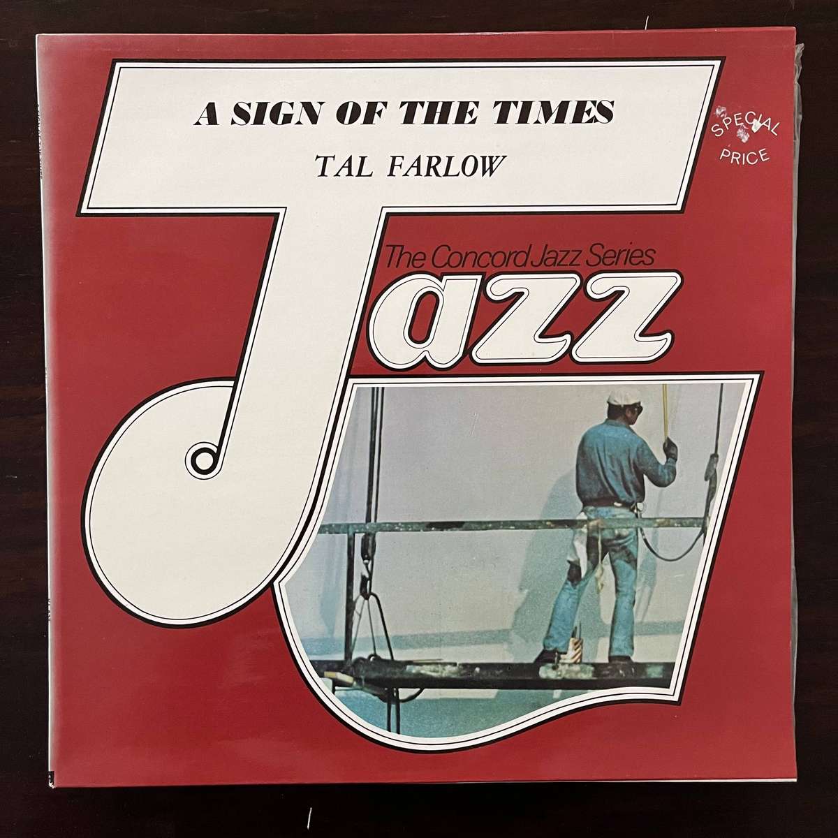 Tal Farlow - A Sign Of The Times Vinyl LP South African Press Concord Jazz