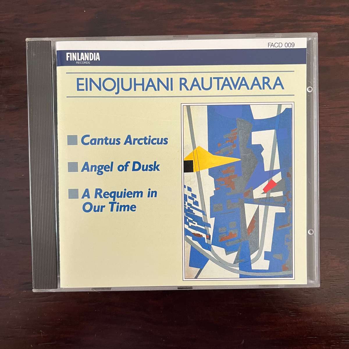 Rautavaara - Cantus Arcticus CD 1989 Finnish Press