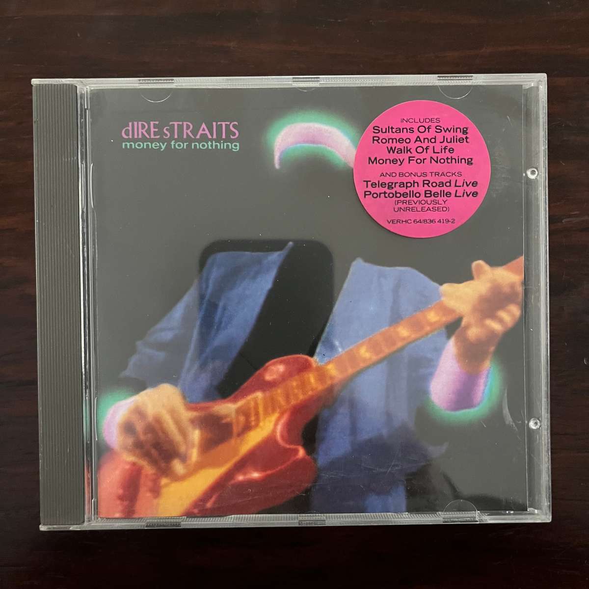 Dire Straits - Money For Nothing CD West German Press with Hype Sticker