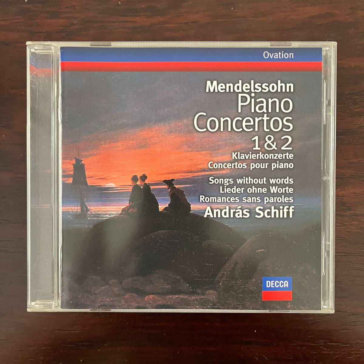 Mendelssohn , András Schiff - Piano Concertos 1 & 2  Songs Without Words CD Decca