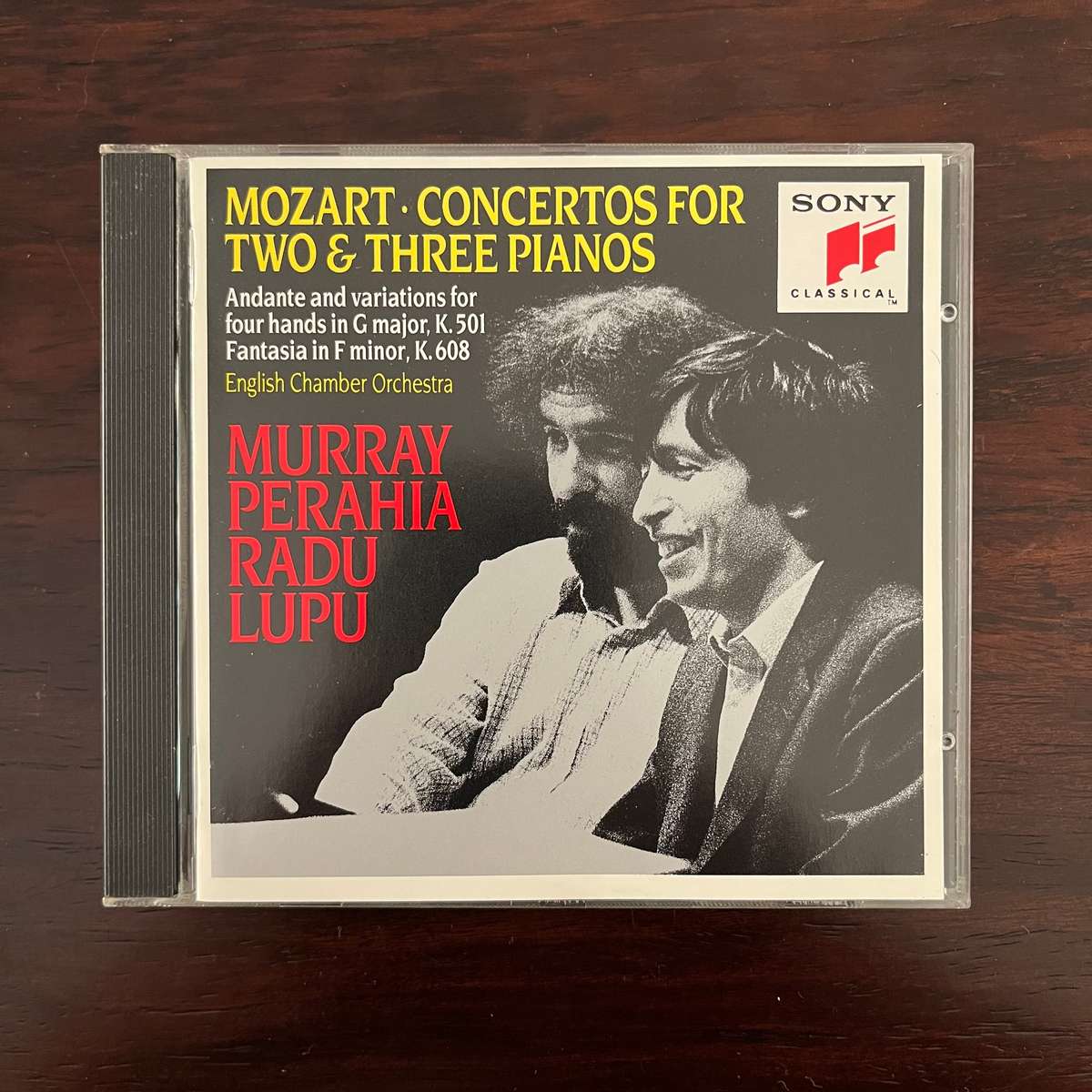 Mozart - Concertos For Two & Three Pianos CD Sony Import