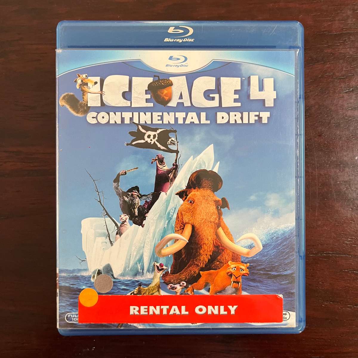 Ice Age 4 Continental Drift Blu Ray Import