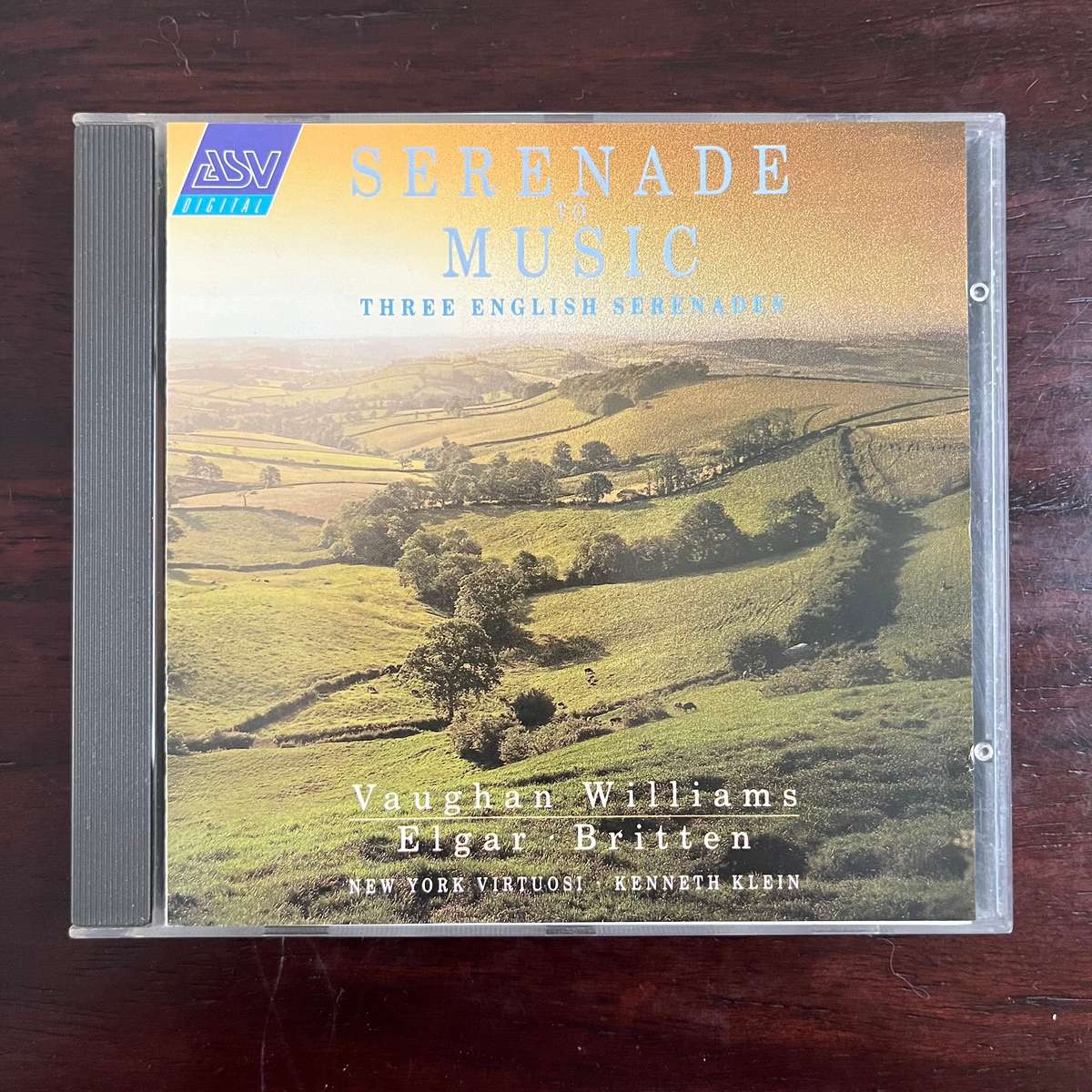 Serenade To Music - Three English Serenades CD Import