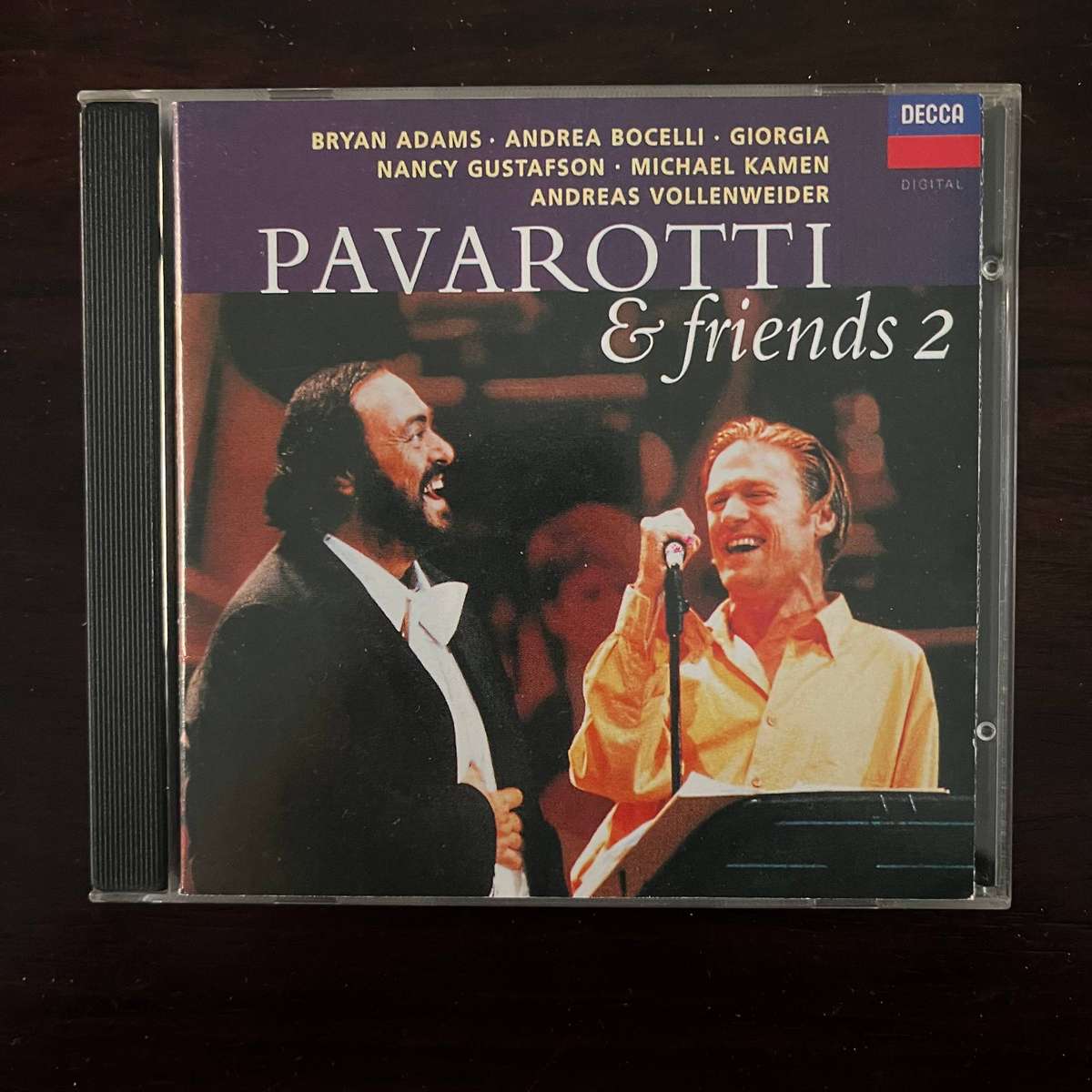 Pavarotti & Friends 2 CD South African Press Bryan Adams (2)