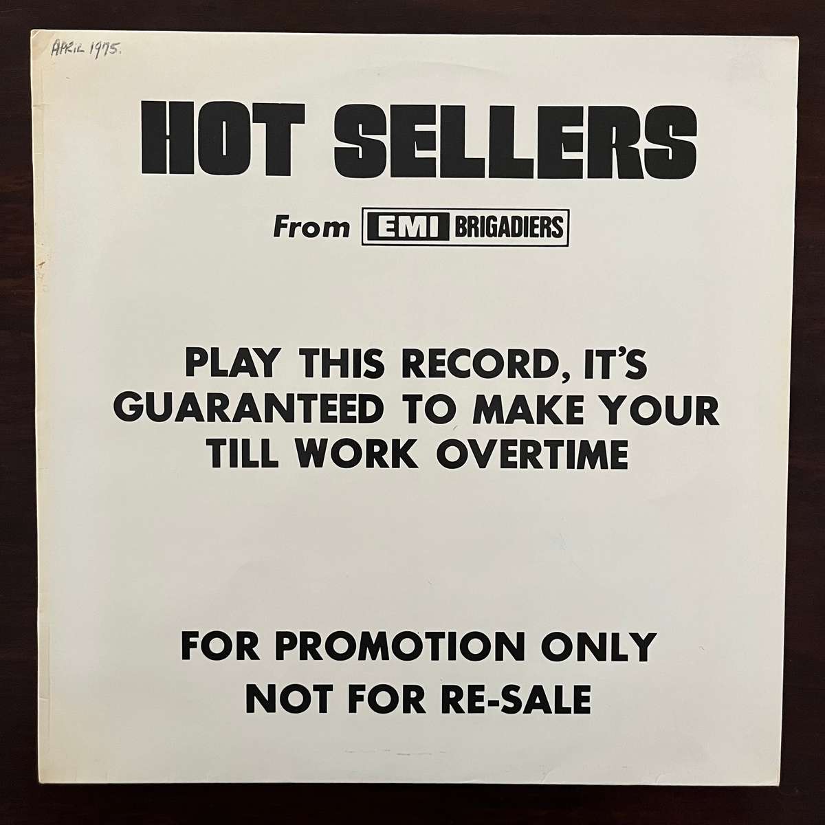 Hot Sellers Vinyl LP Rare Promo Only Compilation ABBA Pink Floyd Grand Funk