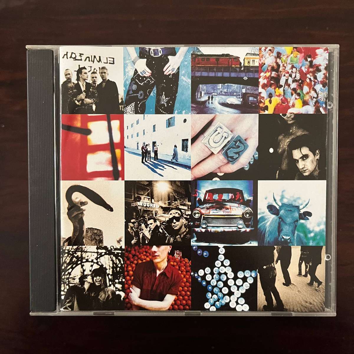 U2 - Achtung Baby CD South African Press NO REAR INSERT