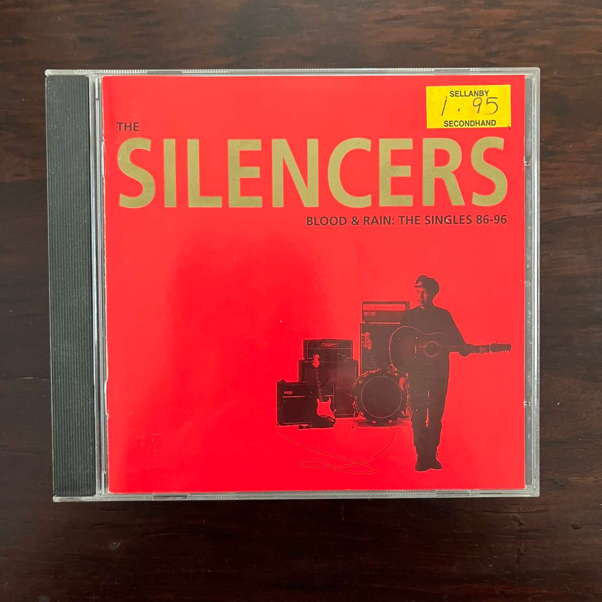 The Silencers - Blood & Rain: The Singles 86-96 - The Best Of CD 1996 UK Press Alternative