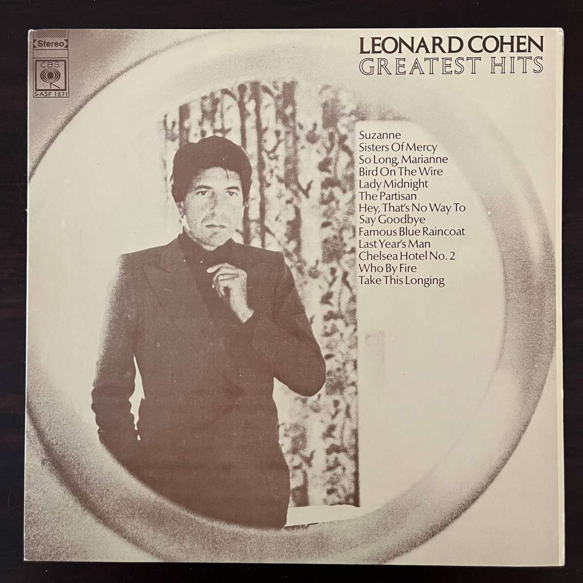 Leonard Cohen - Greatest Hits Vinyl LP South African Press