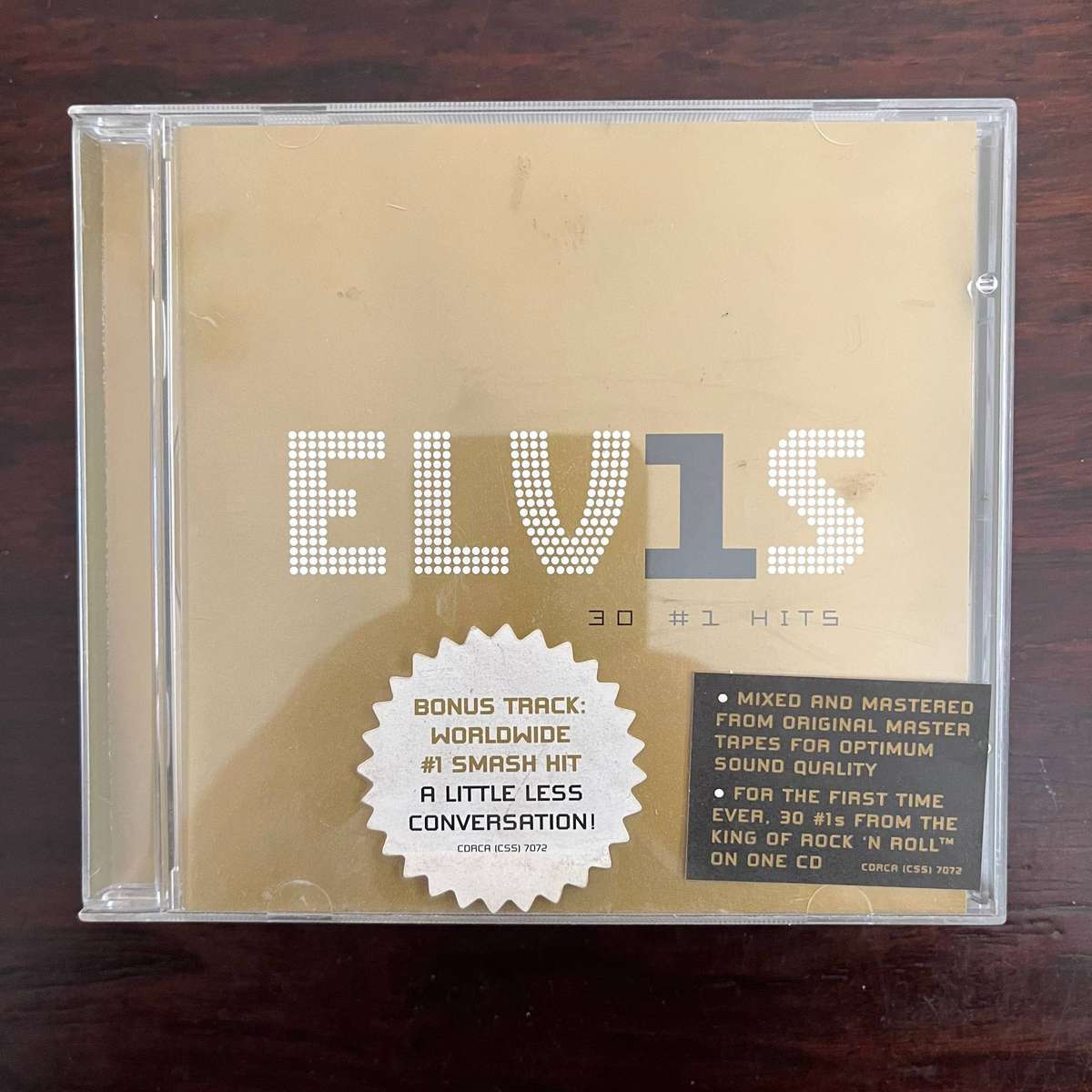 Elvis Presley - Elv1s 30 #1 Hits CD South African Press
