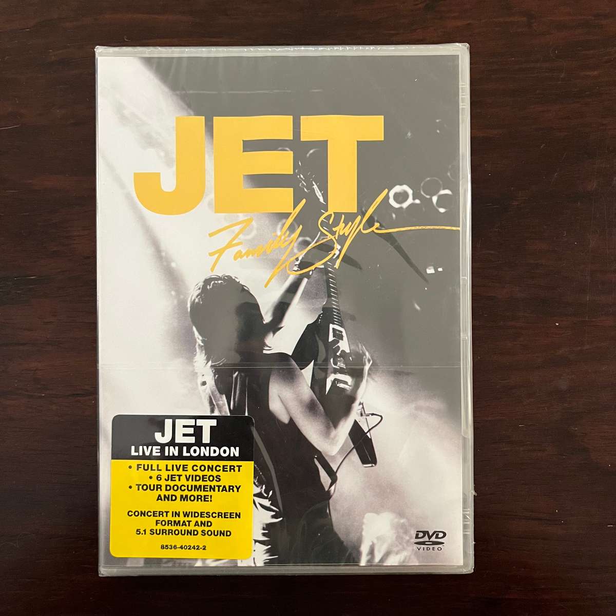 Jet - Family Style DVD Live Import New and Sealed