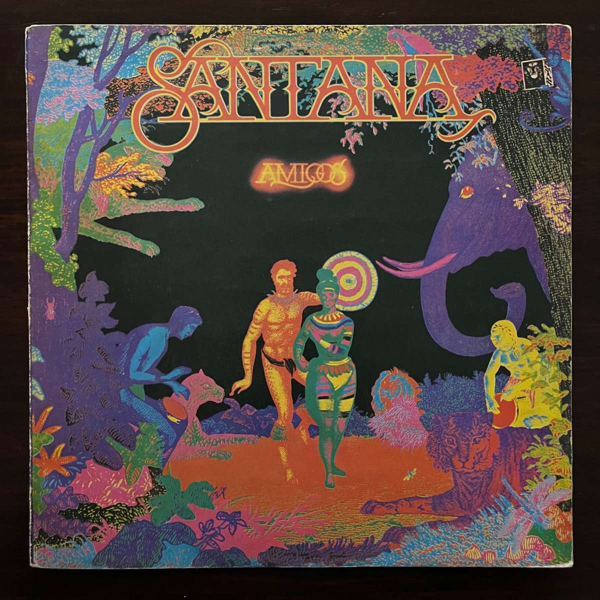 Santana - Amigos Vinyl LP Rare Zimbabwe Press
